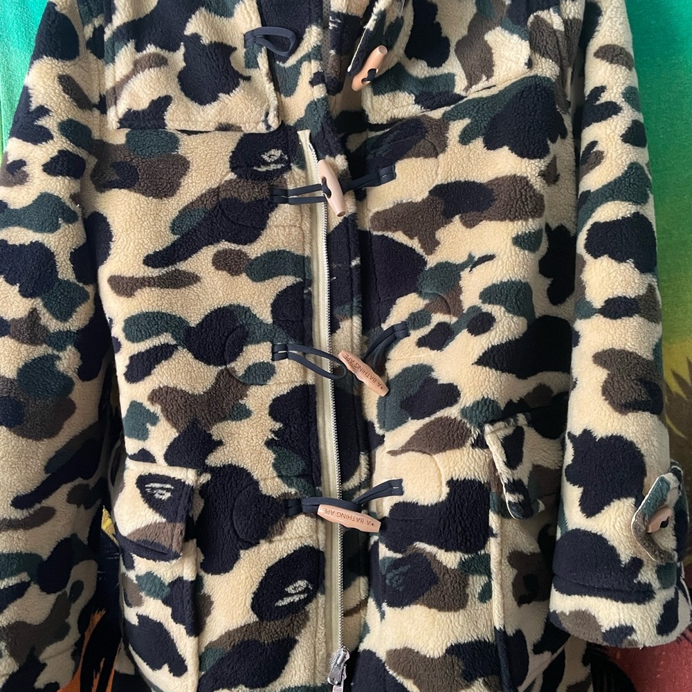 Bape Camouflage Trench Coat (Nigo era)